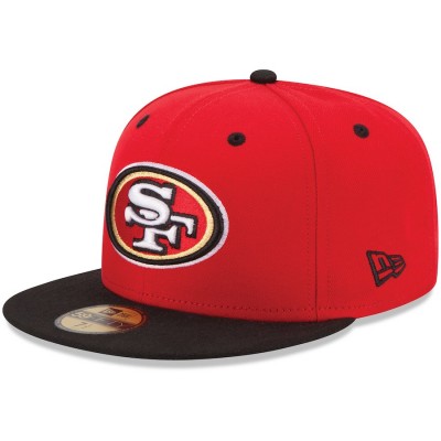 New Era San Francisco 49ers 2Tone 59FIFTY Fitted Hat - Scarlet 1019824